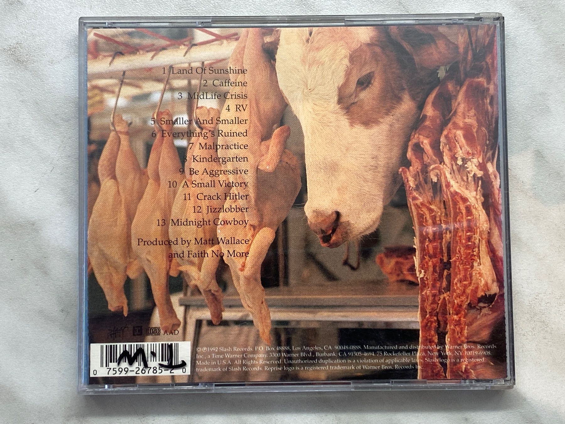 CDs: Faith No More Angel Dust – Neu (gemäss Beschreibung) aus Aigle von St_anger 1