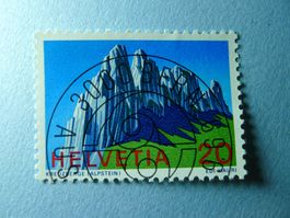 1969 Sondermarken Schweizer Alpen 468 ET Vollstempel