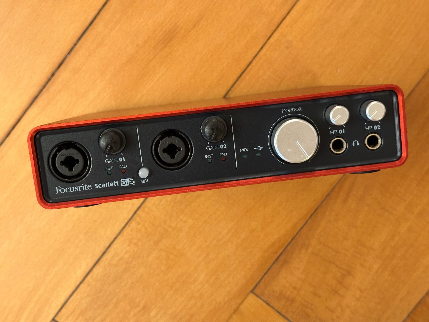 Equipement studio: Focusrite Scarlett 6i6 (2015) – D'occasion à Winterthur par martinprobst