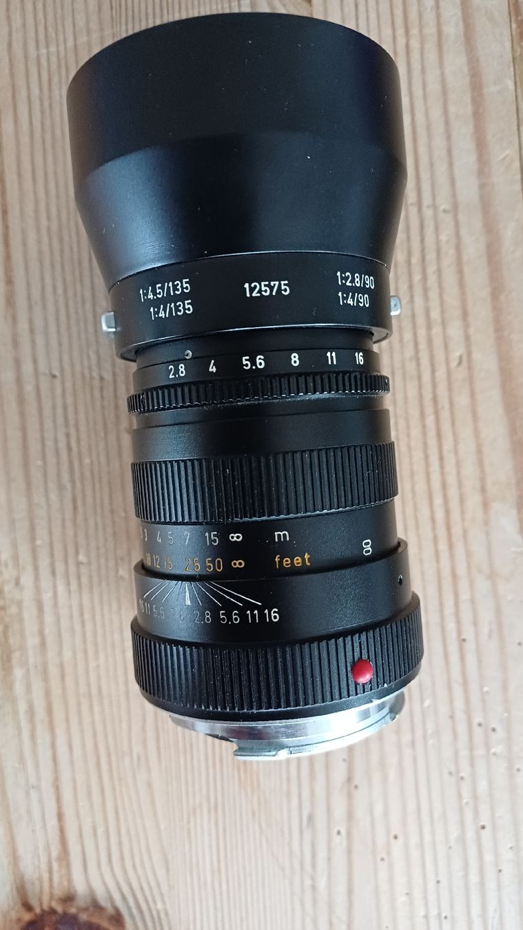 Leitz Objektive: Leitz Tele- Elmarit 1:2.8/90 – Gebraucht aus Hünibach von Ch29 1