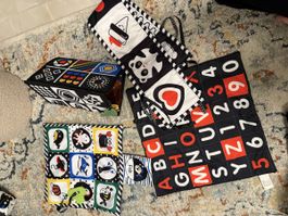 Newborn Spielzeug Set für Babys ab 0-3/0-6 Monate