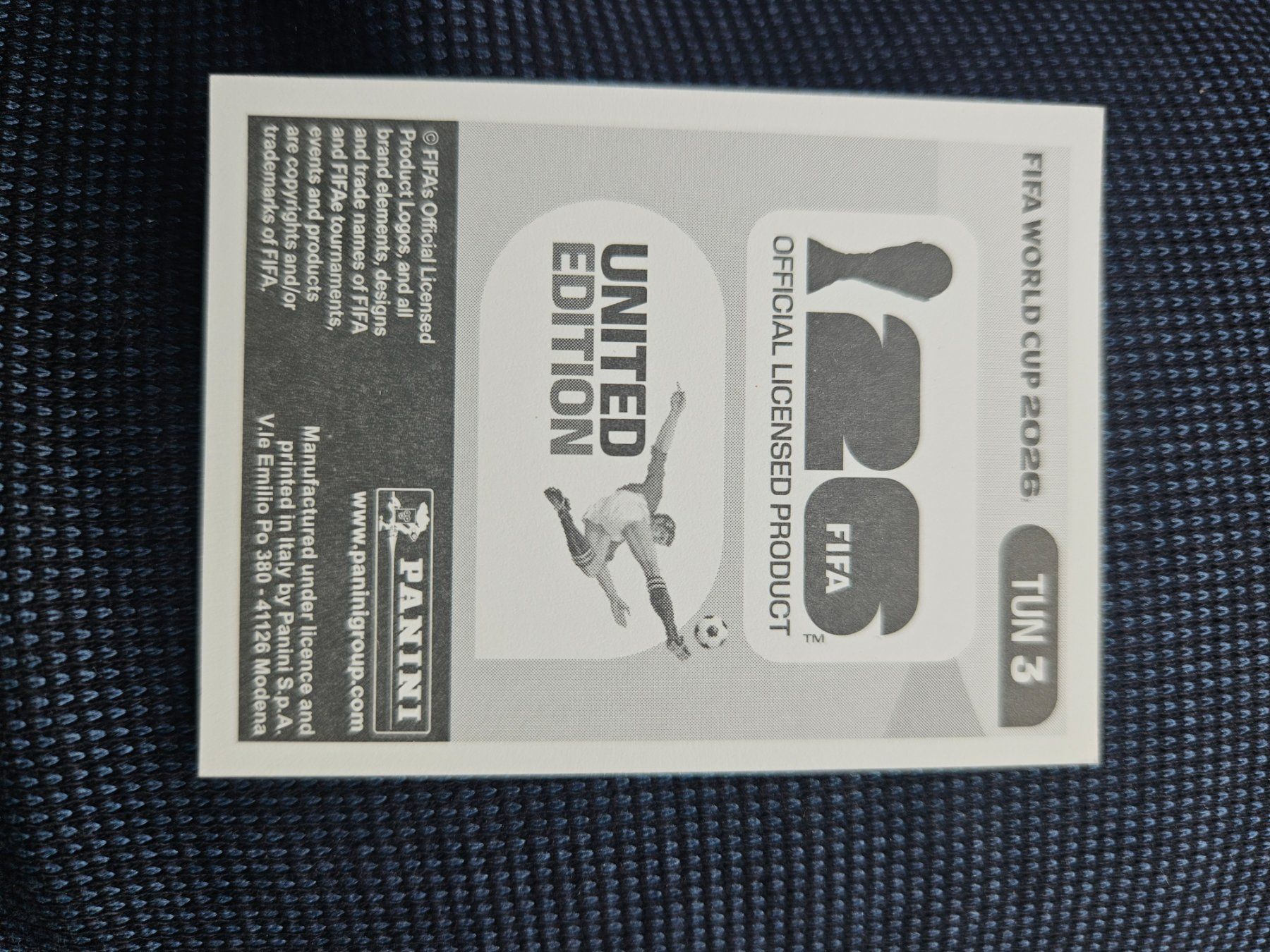 Panini Carte collezionabili: TUN 3 – Usato da Würenlingen venduto da Dinli 1