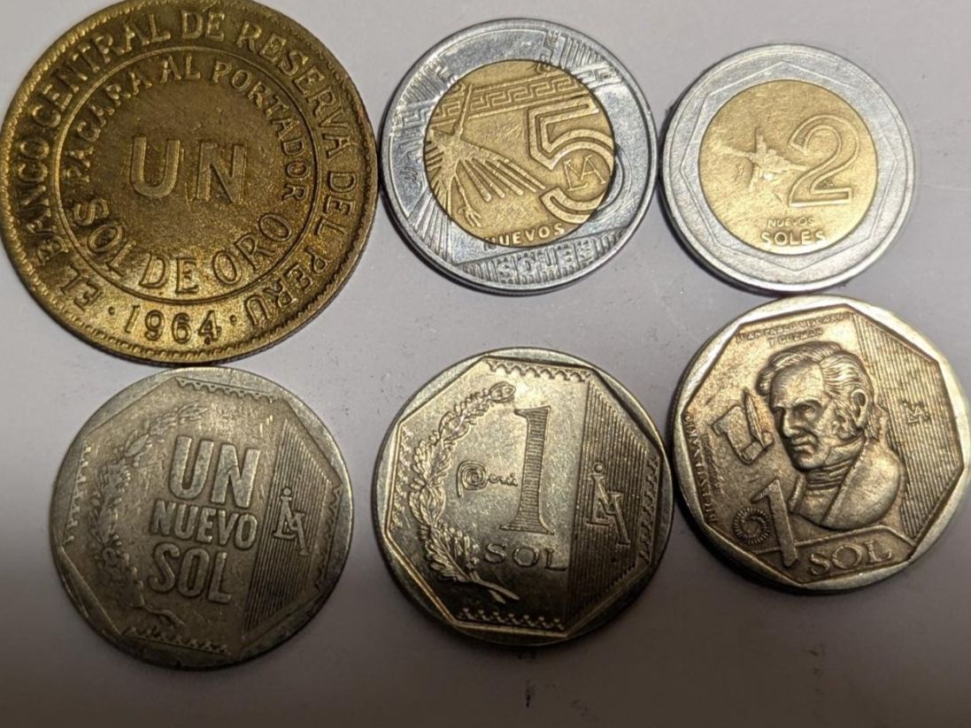 Tutti le monete: Peru circulating coins,delivery end of Oct – Usato da Porrentruy venduto da routard