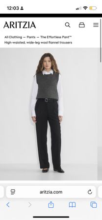 Aritzia Effortless Pants Wool