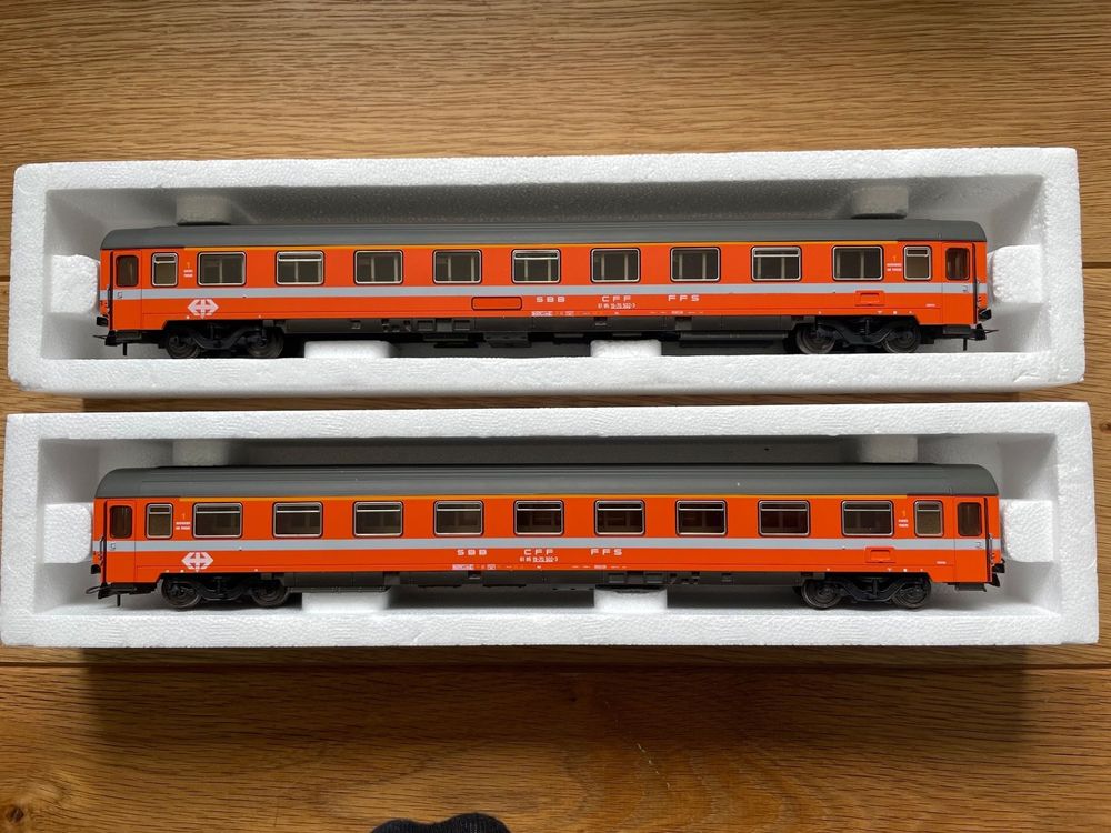 Roco H0 WS 2 Stk 54236D Eurofima Reisezugwagen (Gebraucht) in Oberkirch ...