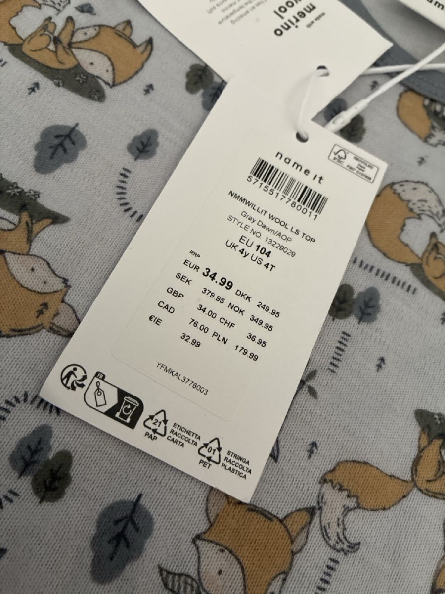 Pulls et sweat-shirts: Neuer Merino Pullover gr. 104 – Neuf avec emballage d'origine à Attelwil par TaraLee 1
