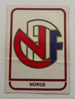 1 vignette panini Argentina 78  Norge