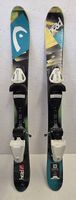Skis enfant Head 68cm avec fixes reglables