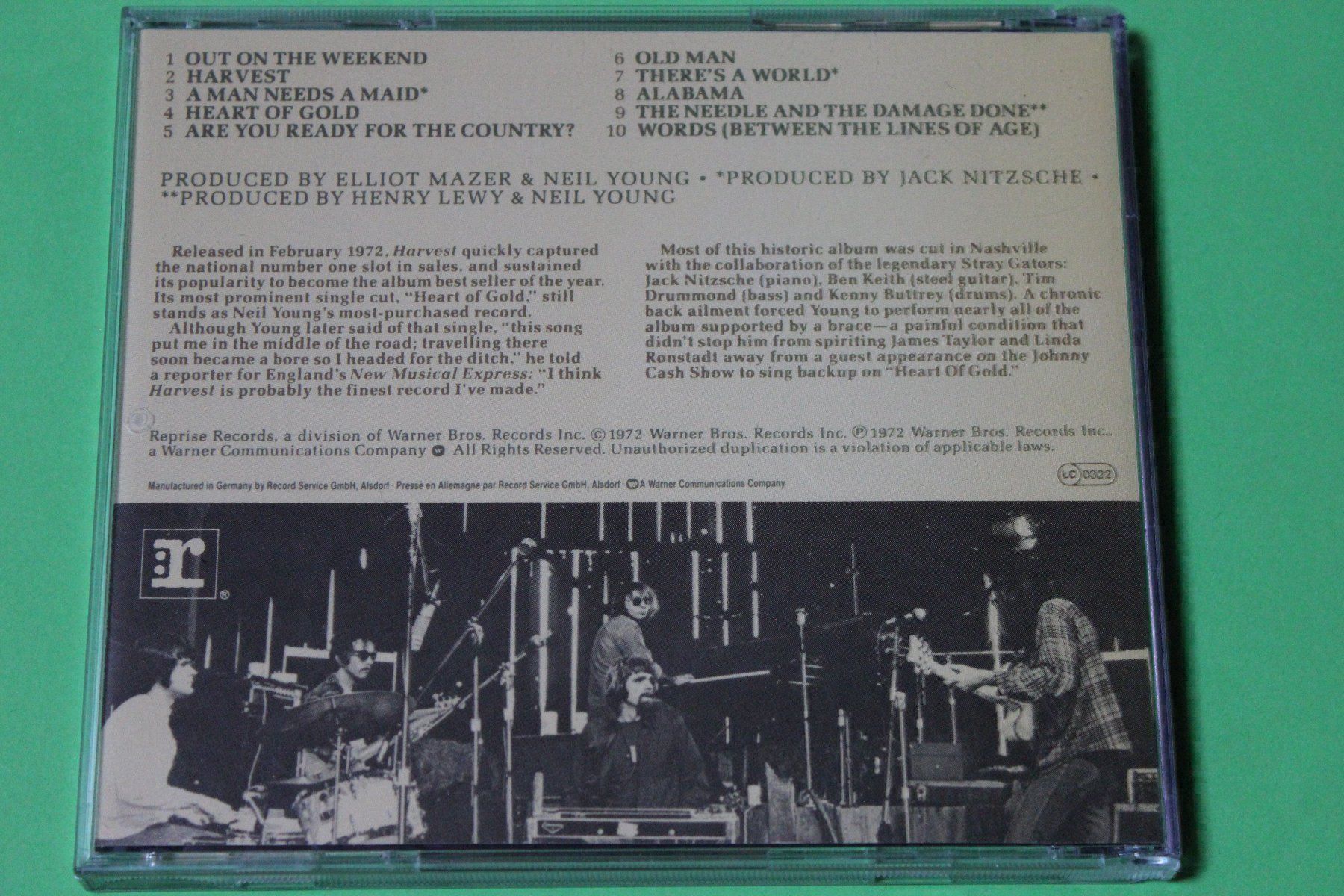 CD: Neil Young - Harvest CD Klassiker 1972 – Usato da Tübach venduto da JamesStone 2
