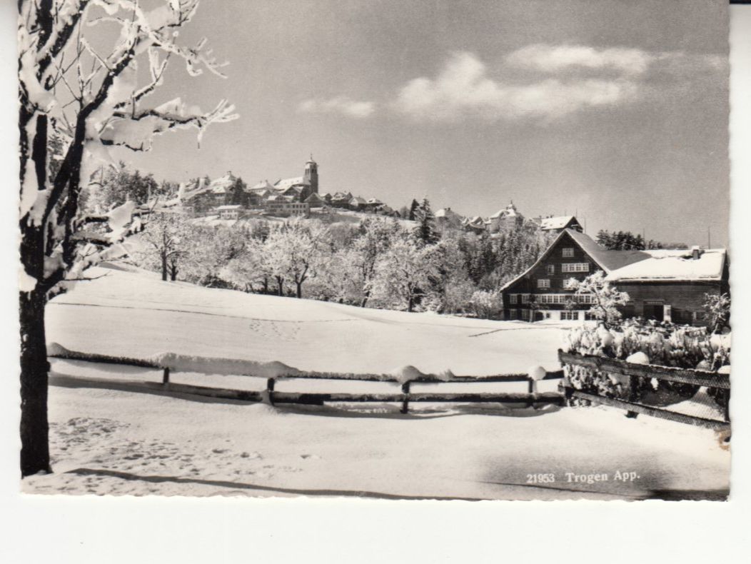 Ansichtskarten: Trogen 1966 – Gebraucht aus Bürglen TG von StampGraf