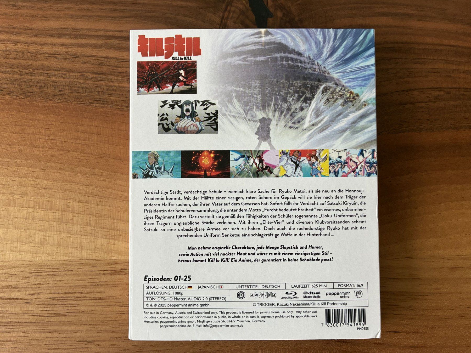 Alle DVDs: Kill la Kill - komplette Serie [Anime] – Neu (gemäss Beschreibung) aus Moosseedorf von jfr_7zzy 1