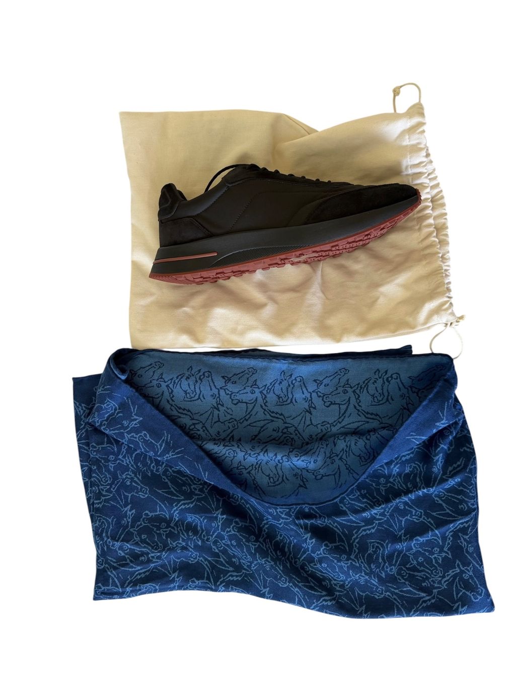 Loro Piana Scarpe da uomo: Loro piana weekend walk et Hermes echarpe – Nuovo (secondo la descrizione) da Begnins venduto da nof_jvx6