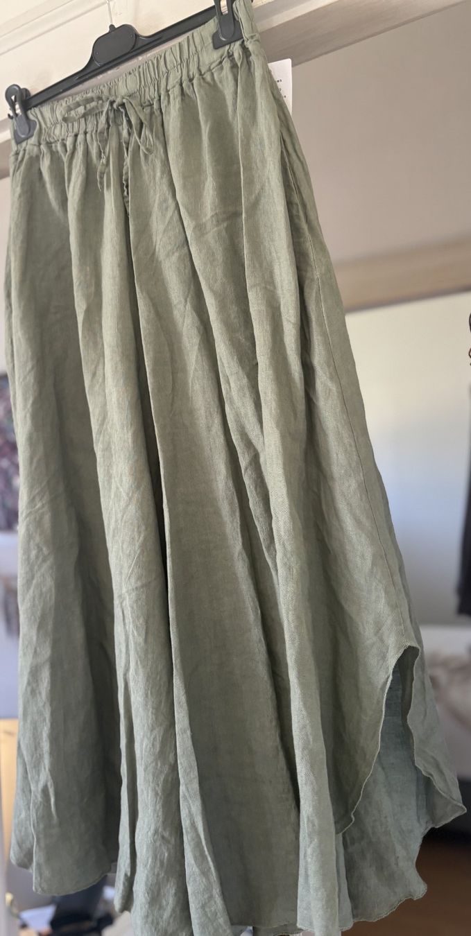 Pantaloni: PANTALONS EN LIN WIDE! M – Nuovo e nell'imballaggio originale da Locarno venduto da NicoNion 4