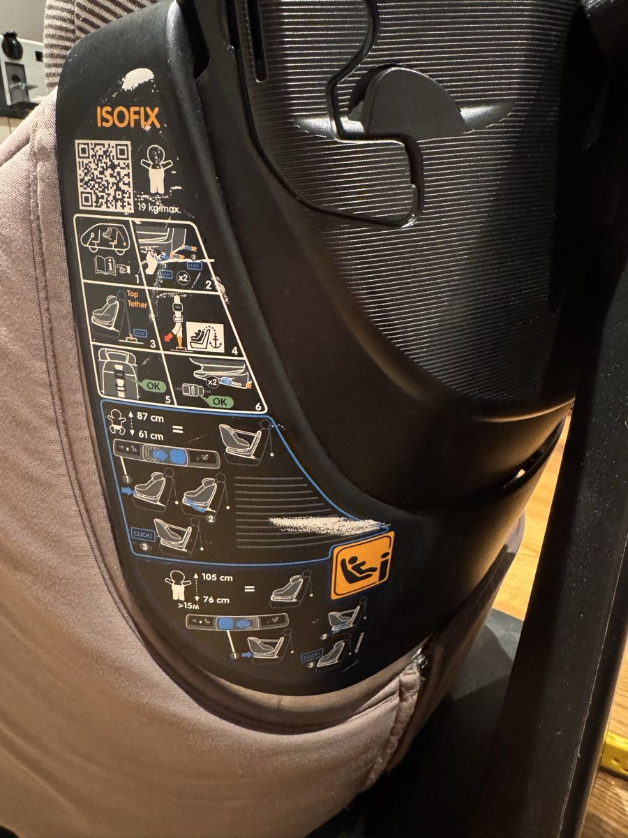 Maxi-Cosi Seggiolini per auto: Maxi-Cosi Kleinkindsitz i-Size, drehbar – Usato da Balm b. Günsberg venduto da enomis83 5