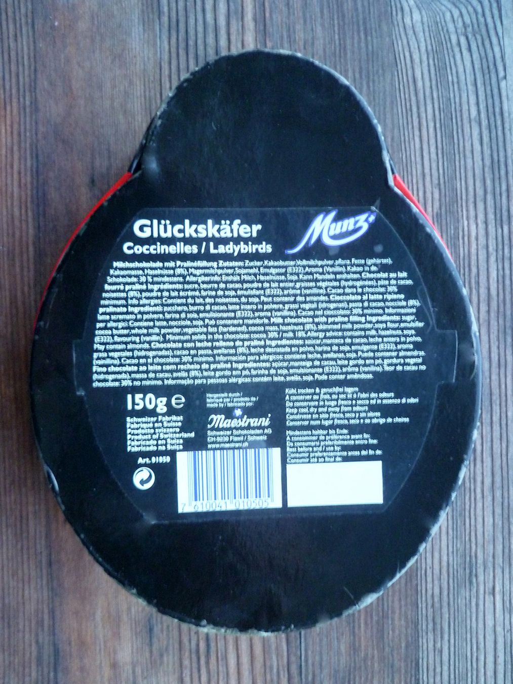 Statuette: Dose Glückskäfer Munz – Usato da Aarau venduto da Rdodger 2