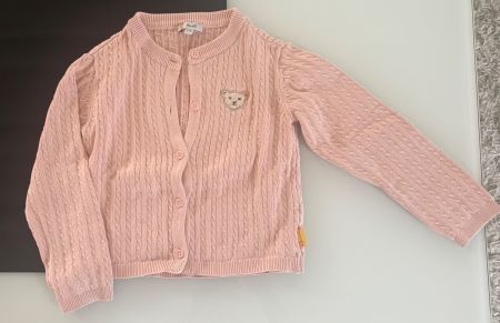 Original Steiff Jäckchen rosa Strick 110