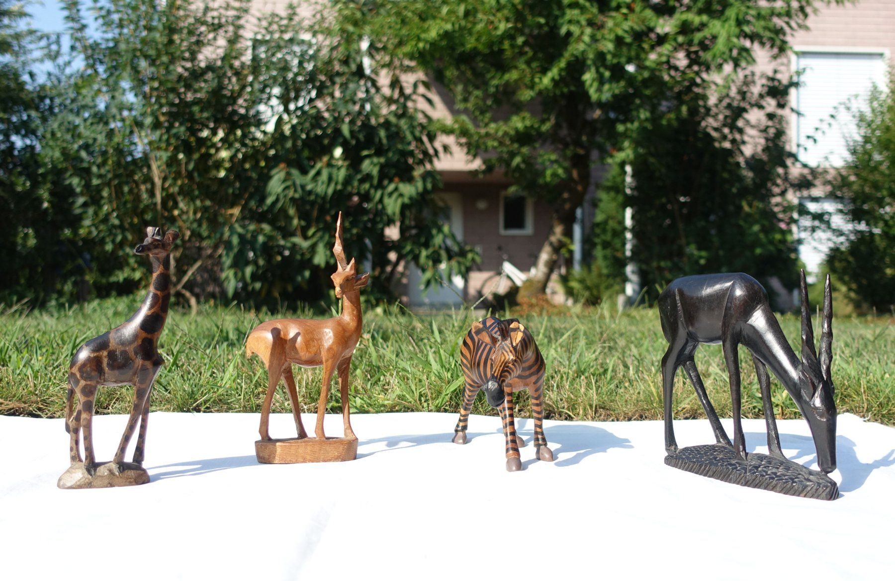 Statuette: 8 afrikanische Holzfiguren ca. 1960 – Usato da Brugg AG venduto da hapeha 3