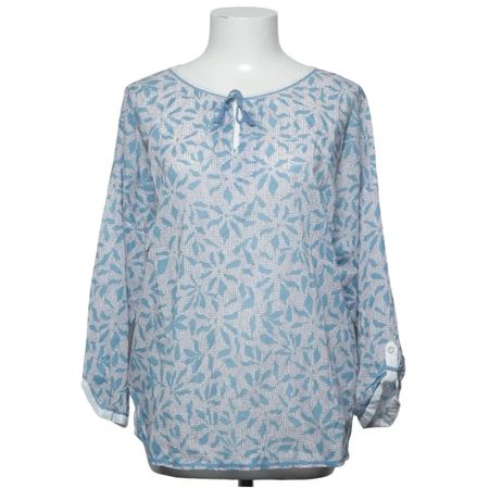 Blouse NILE print blue-white size M