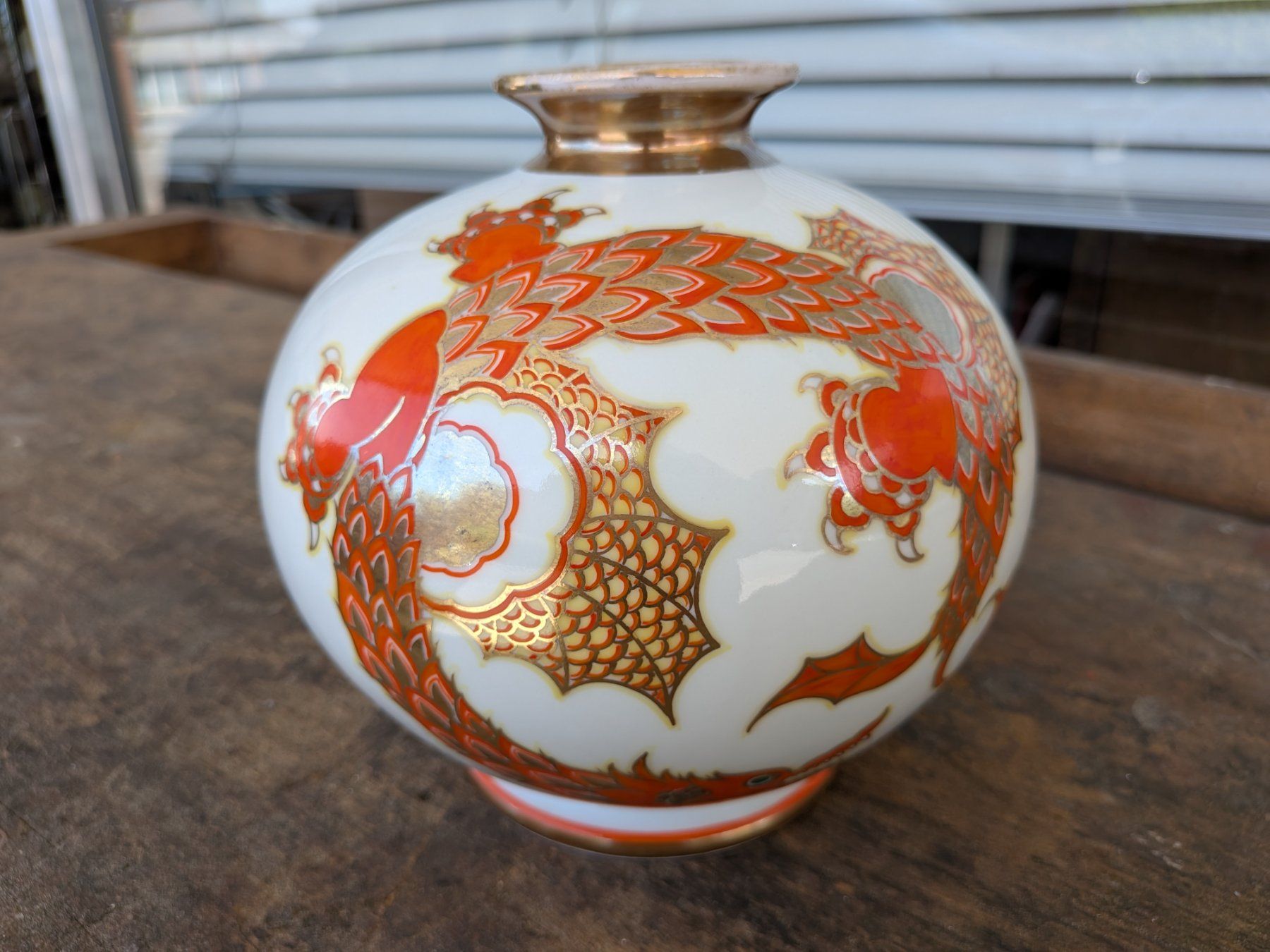 Vasen & Gefässe: Langenthal Vase mit Drache, Jugendstil Art Deco – Gebraucht aus Emmen von magelan
