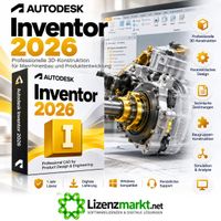Autodesk Inventor 2026 – 1 Jahr Lizenz (Windows)