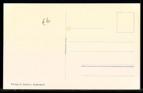 Cartes postales: Andermatt, Hotel St Gotthard und verschn – D'occasion à Berlin par bartko-reher 1