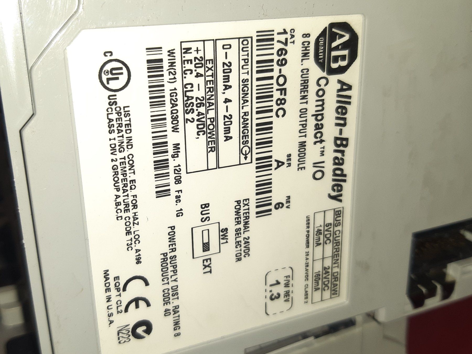 Componenti elettronici: Diverse Ein- und Ausgangsmodule, analog und digital von A&B – Usato da Lohn-Ammannsegg venduto da Molch7 7