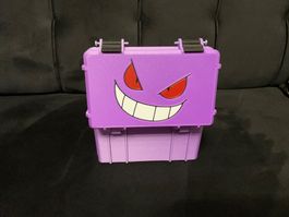 👻 Pokémon Gengar Toploader-Aufbewahrungsbox | 3D-Druck