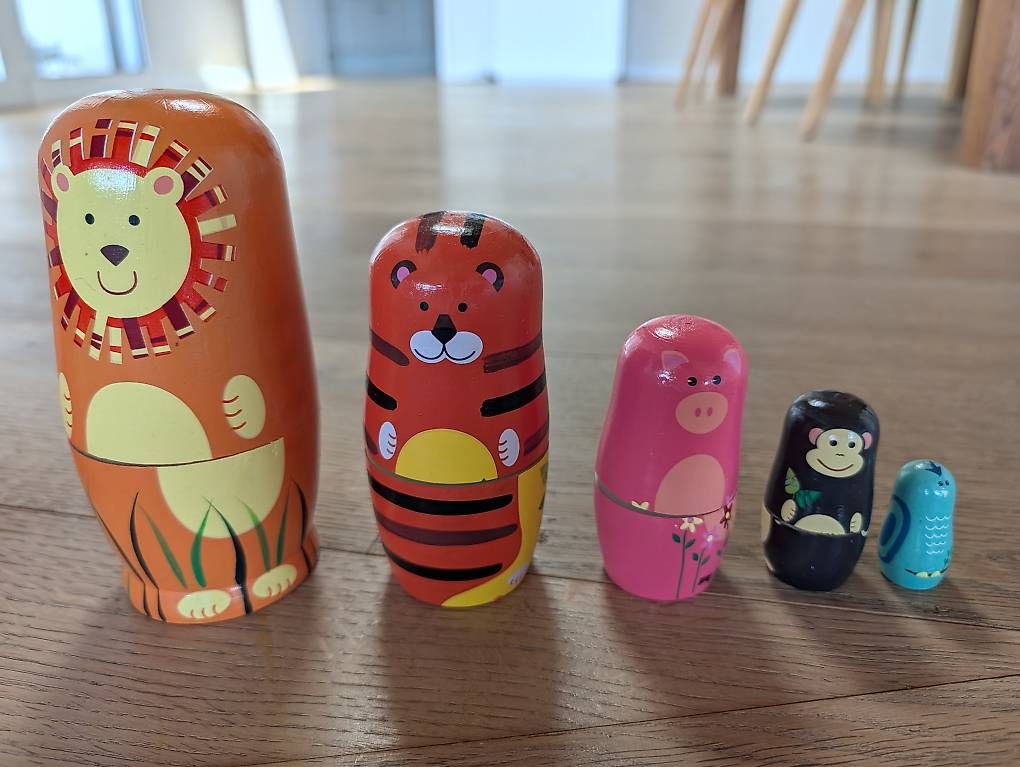 Jouets: Matryoshka Tiere – D'occasion à Ittigen par AnZakh 1