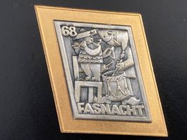 Basler Gold-Fasnachtsplakette 1968