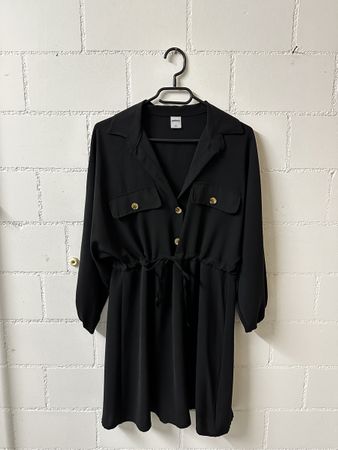 Schwarzes Kleid von Zebra, Gr. S