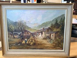 Ölgemälde 83x63.5cm