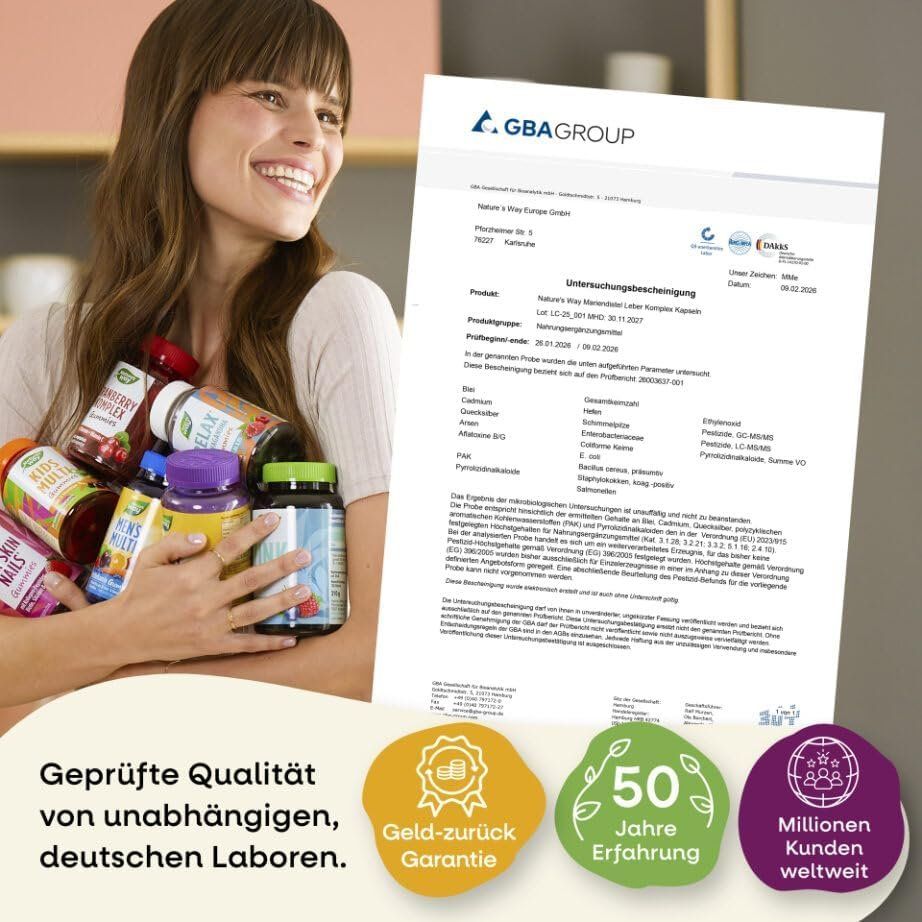 Cibi & Specialità: Mariendistel Leber Komplex 120 Kapseln – Nuovo e nell'imballaggio originale da Suhr venduto da SchnapperCH 7