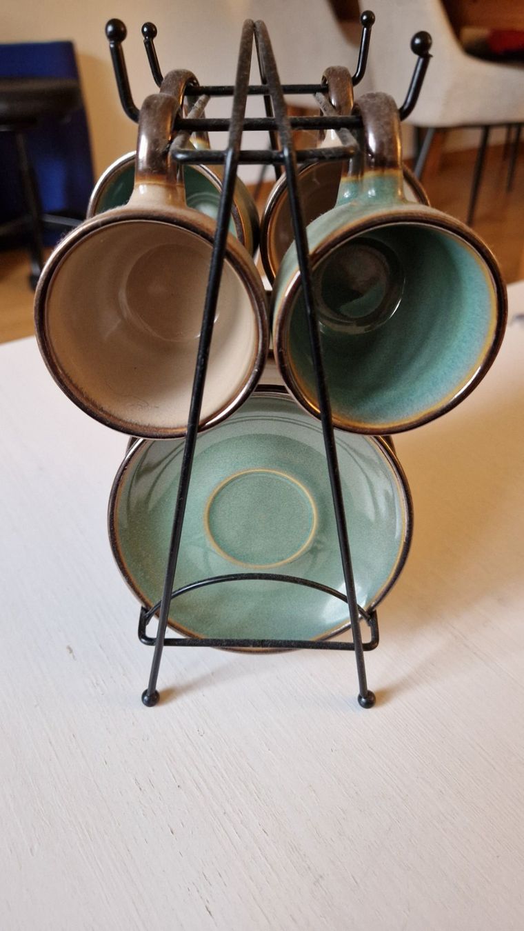 Set di piatti: Wunderschönes Espresso-Set, neuwertig – Usato da Oberdorf NW venduto da Raf. 2
