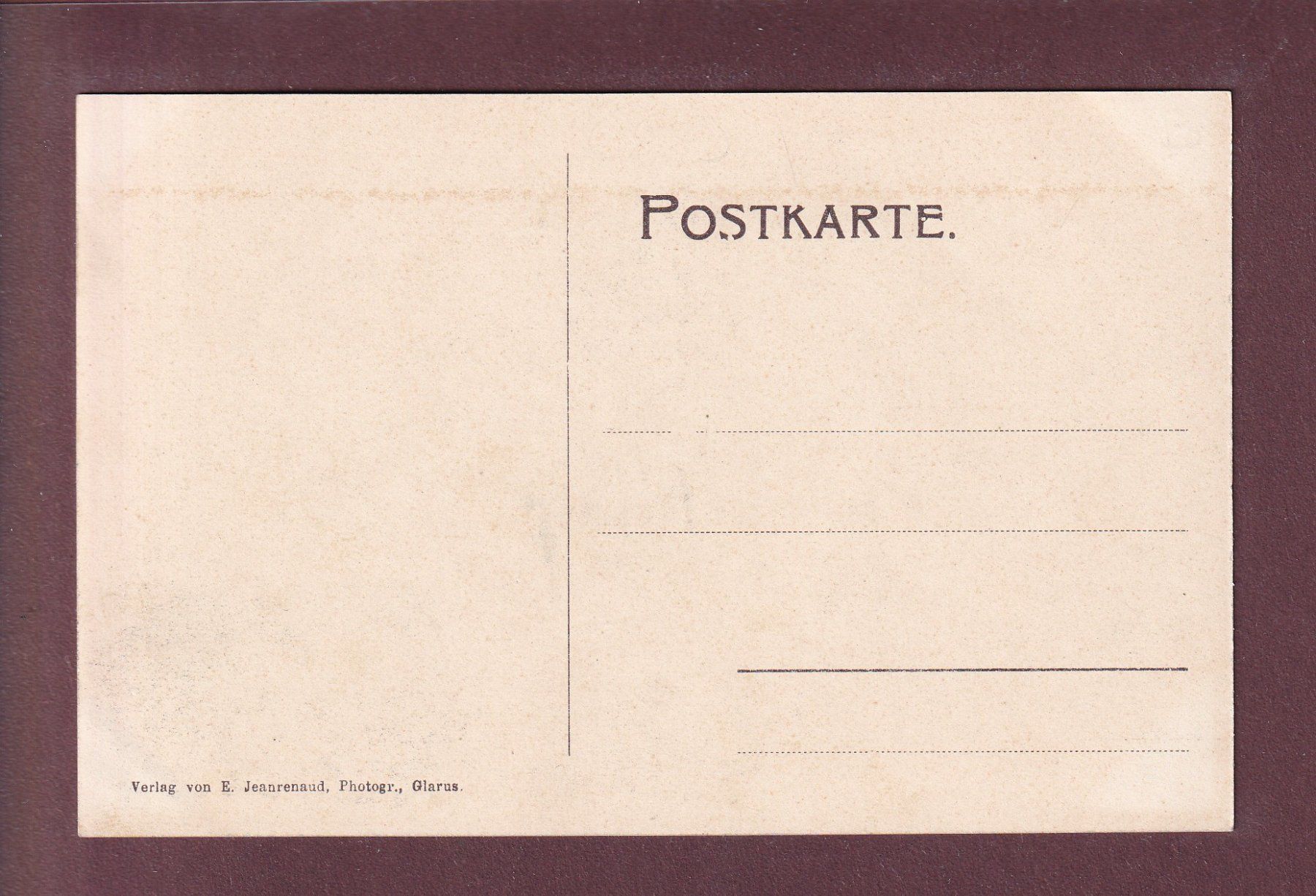 Cartoline postali: GLARUS - Glärnisch – Usato da Pully venduto da nicecards 1