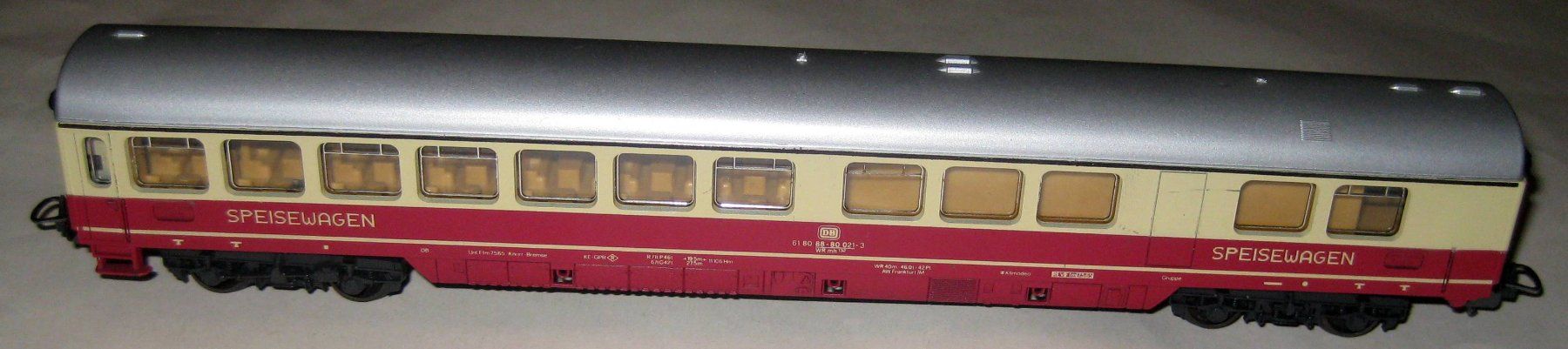 Lima Modellini di ferrovie: Lima 309533 und 309168 TEE DB, DC, ohne OVP – Usato da Yverdon les Bains venduto da f751m