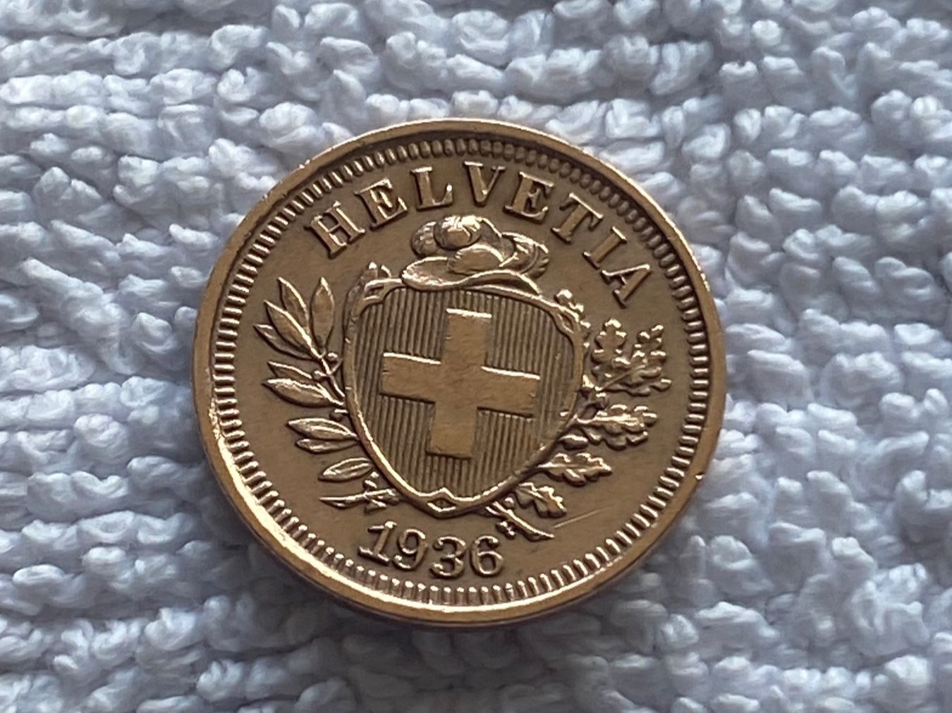 Tutti le monete: 1 centime/rappen 1936 – Usato da Nyon venduto da Ilmi09