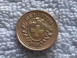 1 centime/rappen 1936