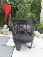 Feuerkorb 🤩Kupferoptik Grill-Kamin 53 cm hoch 42 cm breit