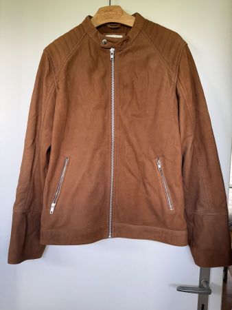 Wildleder Jacke Gr. XL von Jack&Jones (Schafsleder) s. Masse