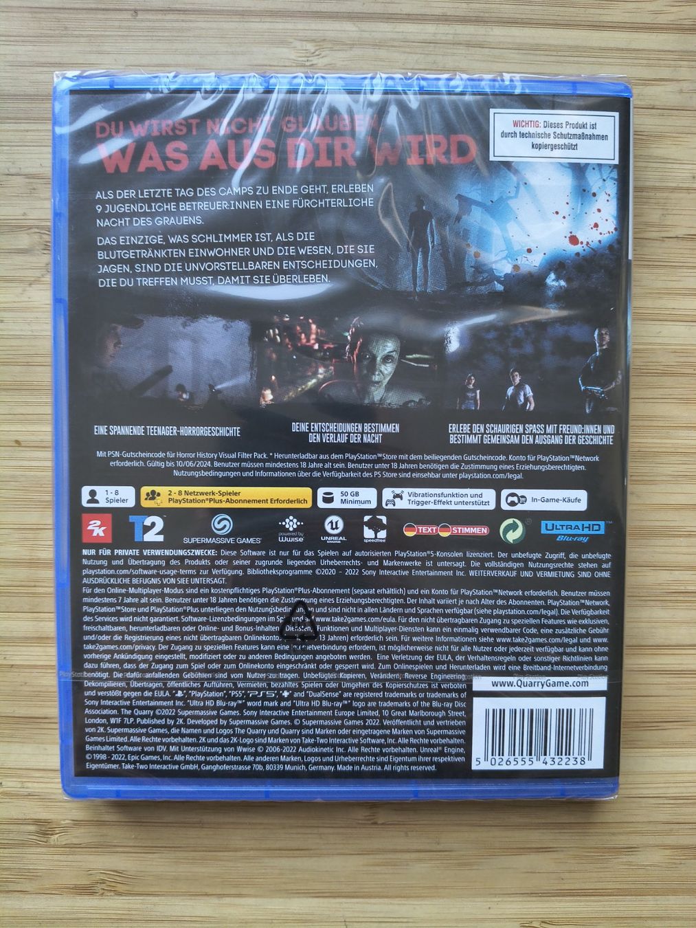 Giochi: The Quarry Sealed (PS 5) – Nuovo e nell'imballaggio originale da Riedholz venduto da ste_96cd 1