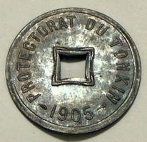 Vietnam-Tonkin 1/600 piastre 1905 UNC