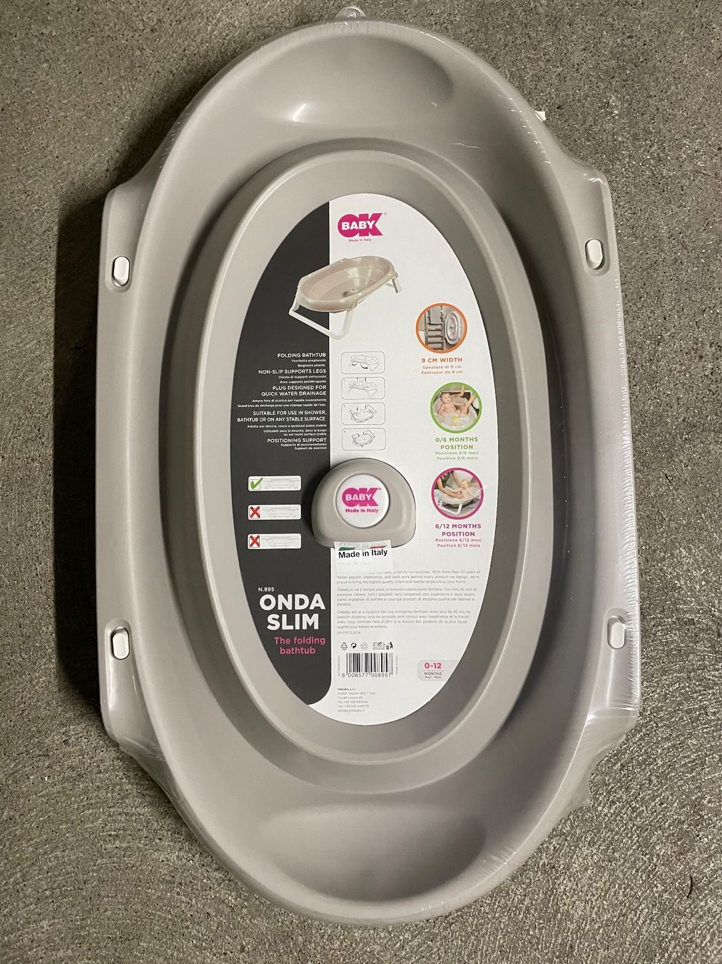 Tutto per il bagno: Baignoire bébé 0-12mois – Nuovo e nell'imballaggio originale da Plan-les-Ouates venduto da mtbvir