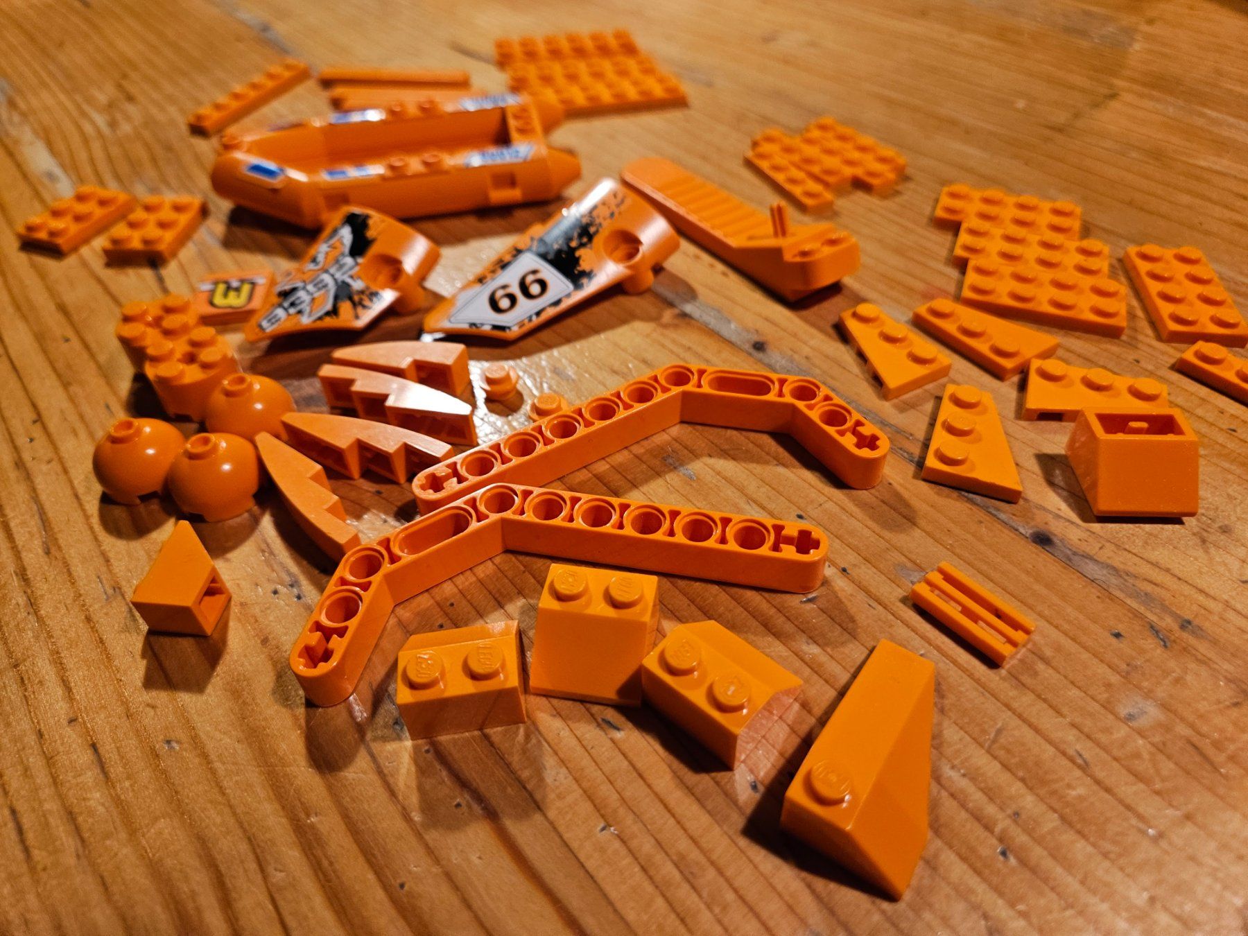 Lego Baukästen: Viele orange Lego Teile – Gebraucht aus Wettingen von Sk8ertomda 1