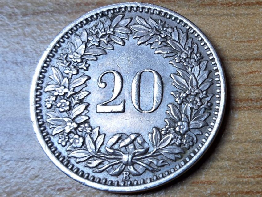 Tutti le monete: 20 Rappen 1947 - fast vorzüglich! – Usato da Münchenstein venduto da purbach1 3