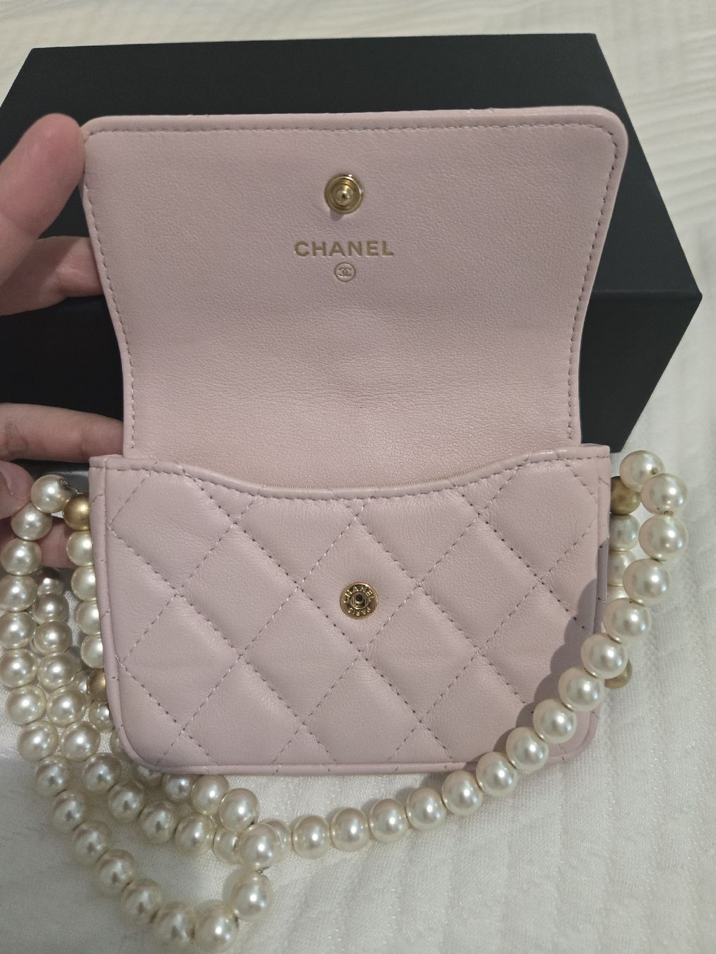Chanel Borse da donna: Chanel 21S Rose Clair Card Clutch – Nuovo (secondo la descrizione) da Weinfelden venduto da lexamo94 3