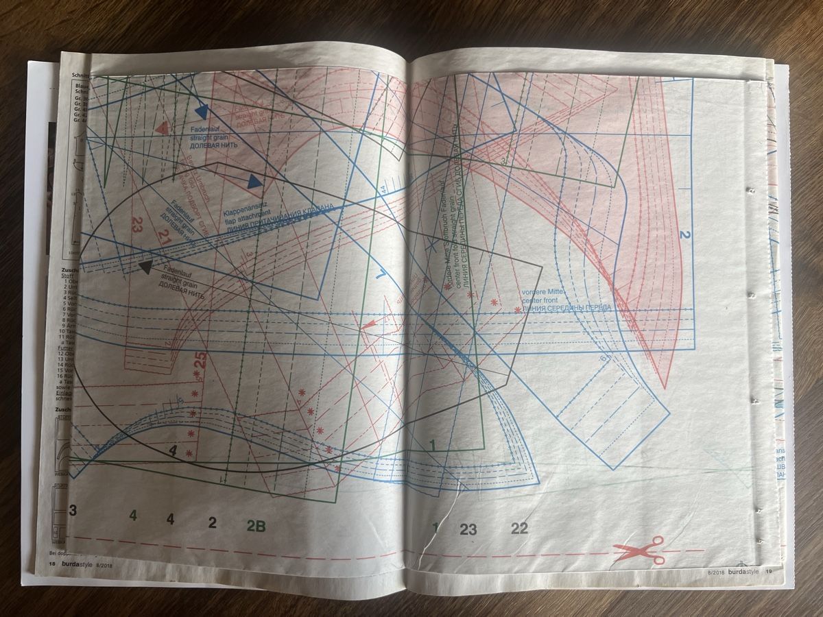Cartamodelli: Burda Style Schnittmuster vollständig – Nuovo (secondo la descrizione) da Zürich venduto da Nora321 6