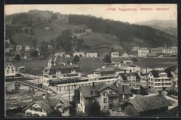 Toggenburg-Wattwil, Bahnhof im Ortsbild