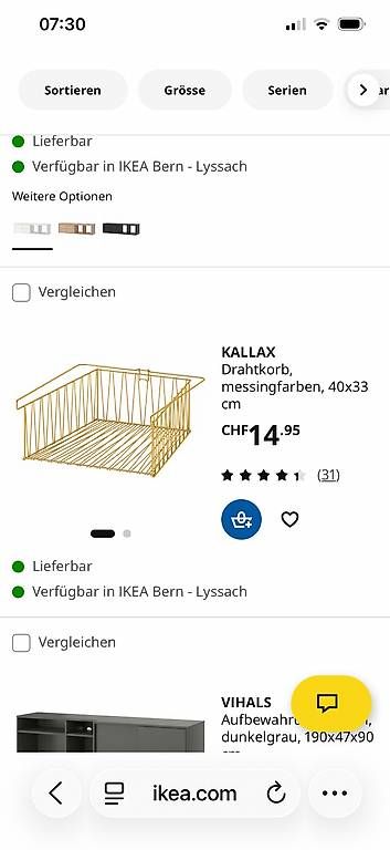 Étagères: Kallax  – D'occasion à Solothurn par mar_spc6 2