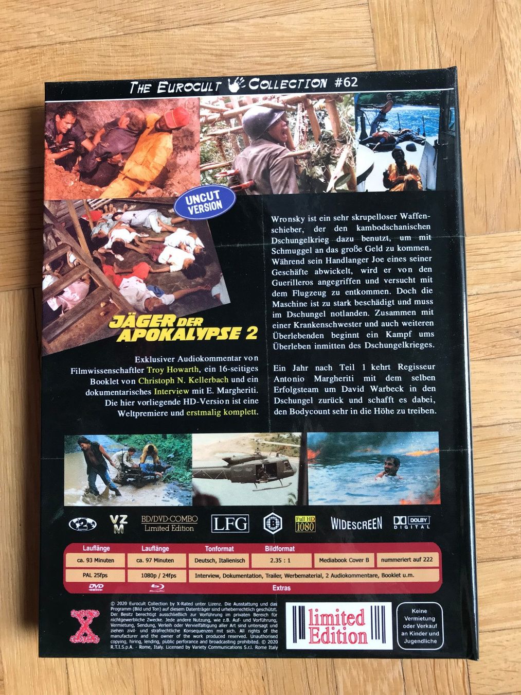 Tutti i DVDs: Jäger der Apokalypse 2 - Mediabook Cover B - Blu-ray – Nuovo (secondo la descrizione) da Zürich venduto da Malcom 3