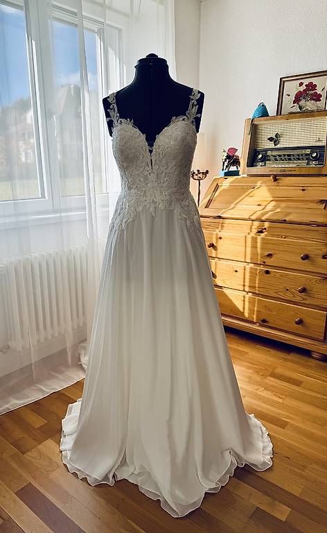 Vestiti: Justin Alexander romantisches Brautkleid in 38 – Nuovo (secondo la descrizione) da Schüpbach venduto da Bride2b 3